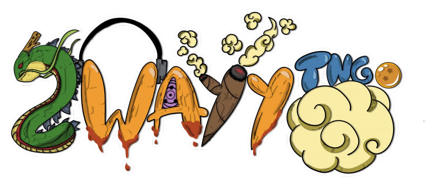 Colorful cartoon-style text spelling 'ZDAY' with a dragon, headphones, a smoking pipe, and a cloud, with a small blue 'TNG' and a smiley face.